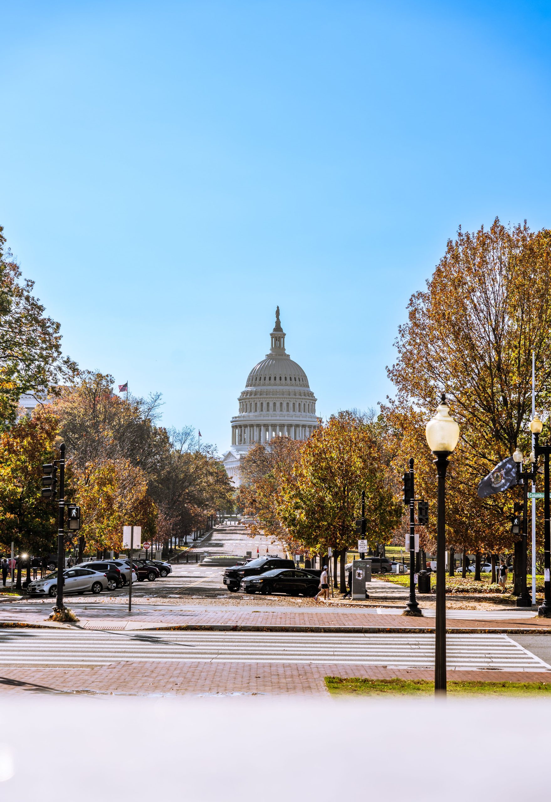 the capitol during autumn